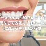 ガミースマイルは矯正だけで治る?〜手術なしで改善できるケースと治療法を専門医が解説